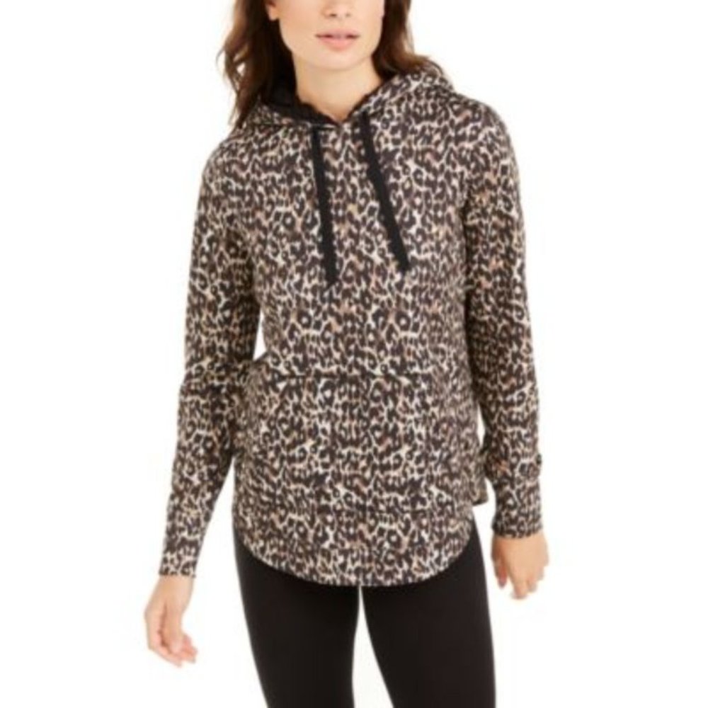 IDEOLOGY ROUND HEM HOODIE